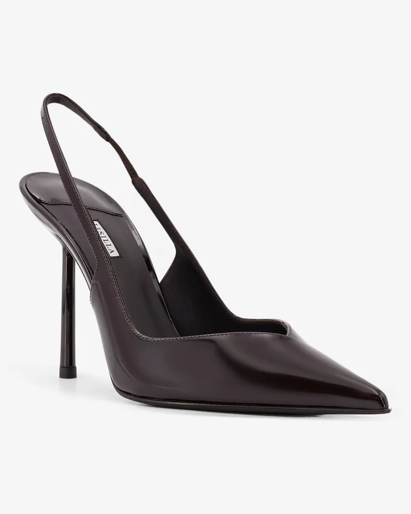 Le Silla Women's Pumps Vivienne Patent Leather Black High Heel Shoes Black