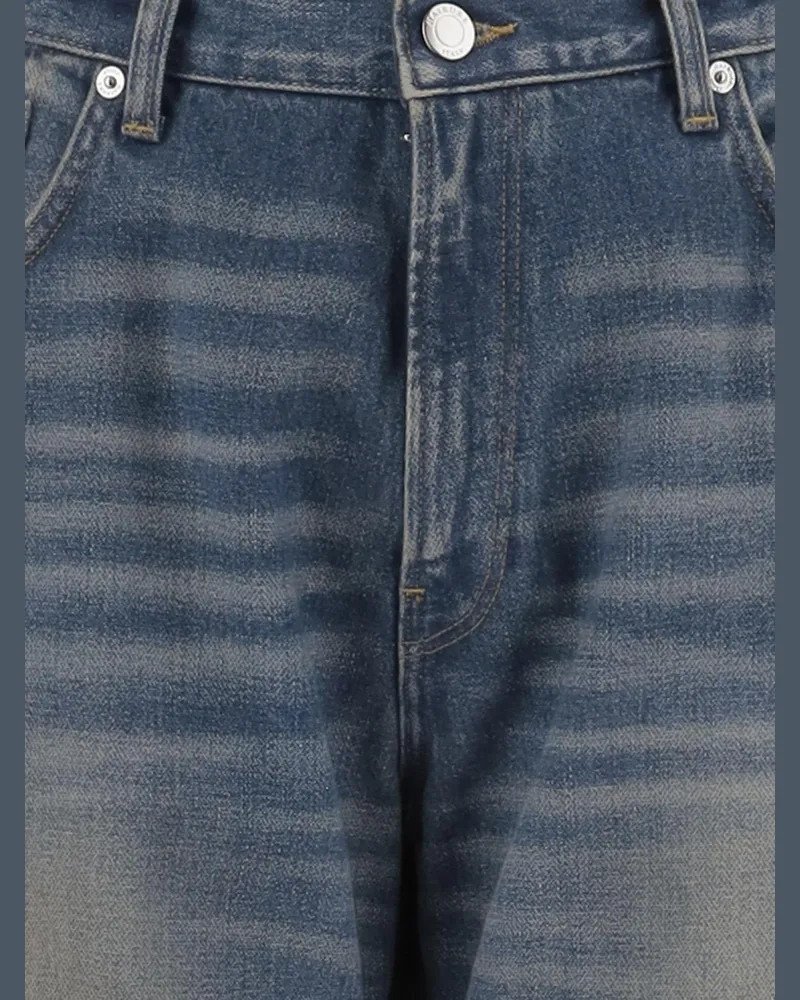 Haikure Women's Cotton Denim Jeans Blue Blue