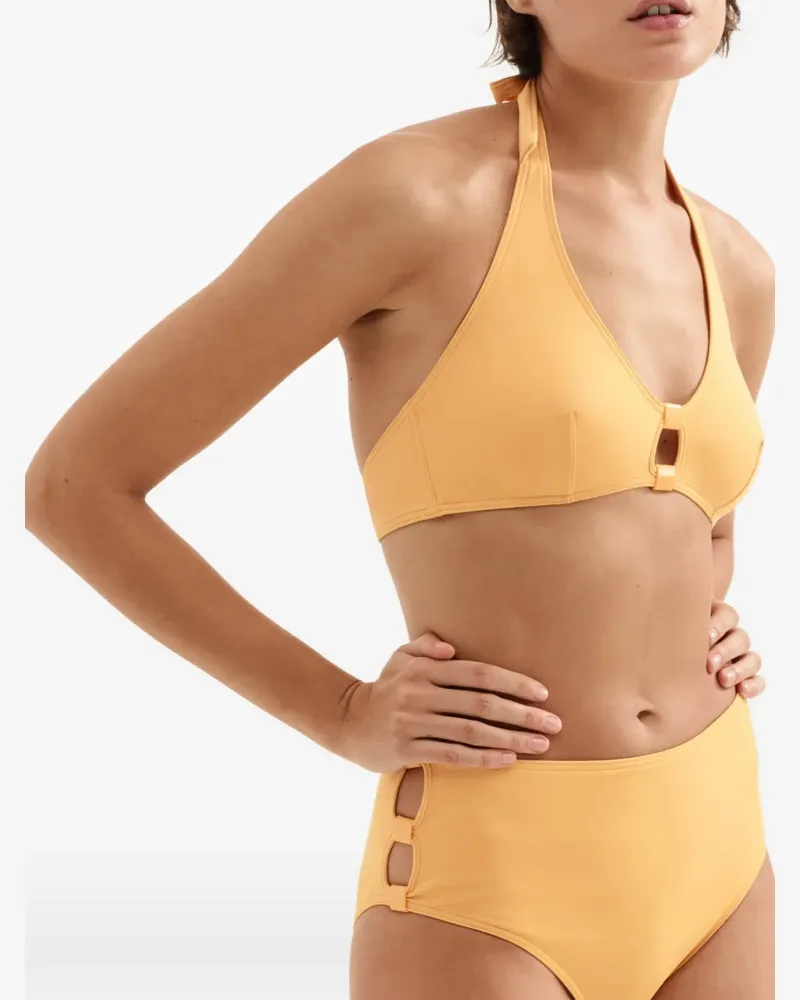 Eres Women's Float Triangle Bikini Top Ss26 W Yellow