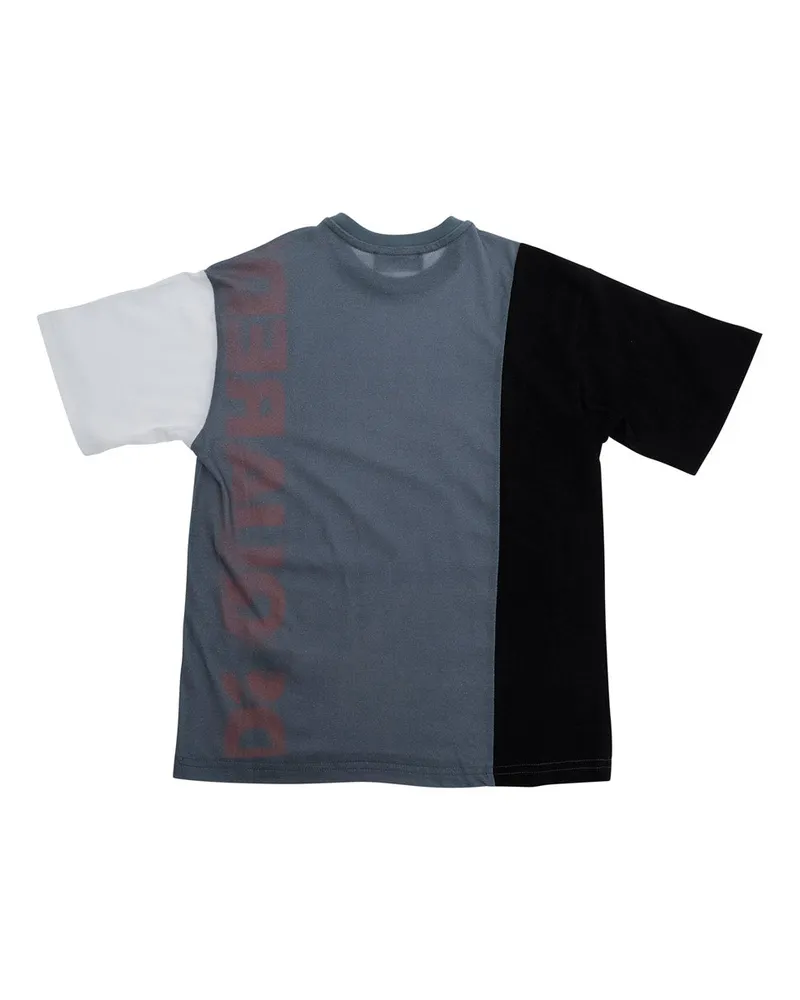 Dsquared2 Boys' T-Shirt Unisex Grey Cotton T-Shirts And Polos Gray