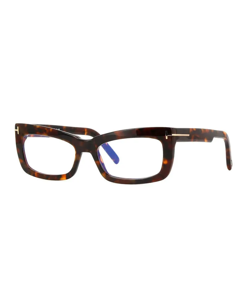 Tom Ford Women's , Frame And Lens Black Eyeglasses Sunglasses Brown