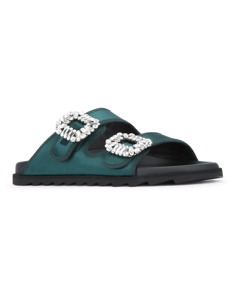 Roger Vivier Rvw45844480rs0 V801 Foresta Vi Se Slippers Flat Shoes Green