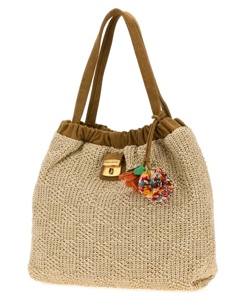 Marc Jacobs Women's Raffia Cristina Shopping Bag Natural Borse A Mano Beige