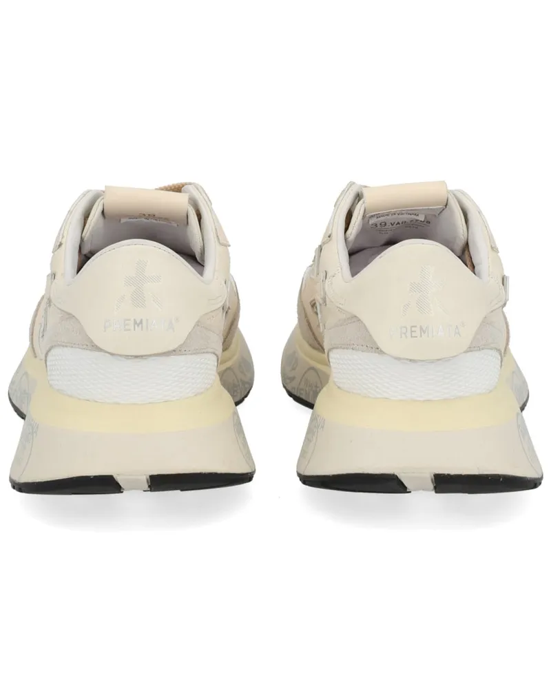 Premiata Leather Multicolor Sneaker — Multicolor 