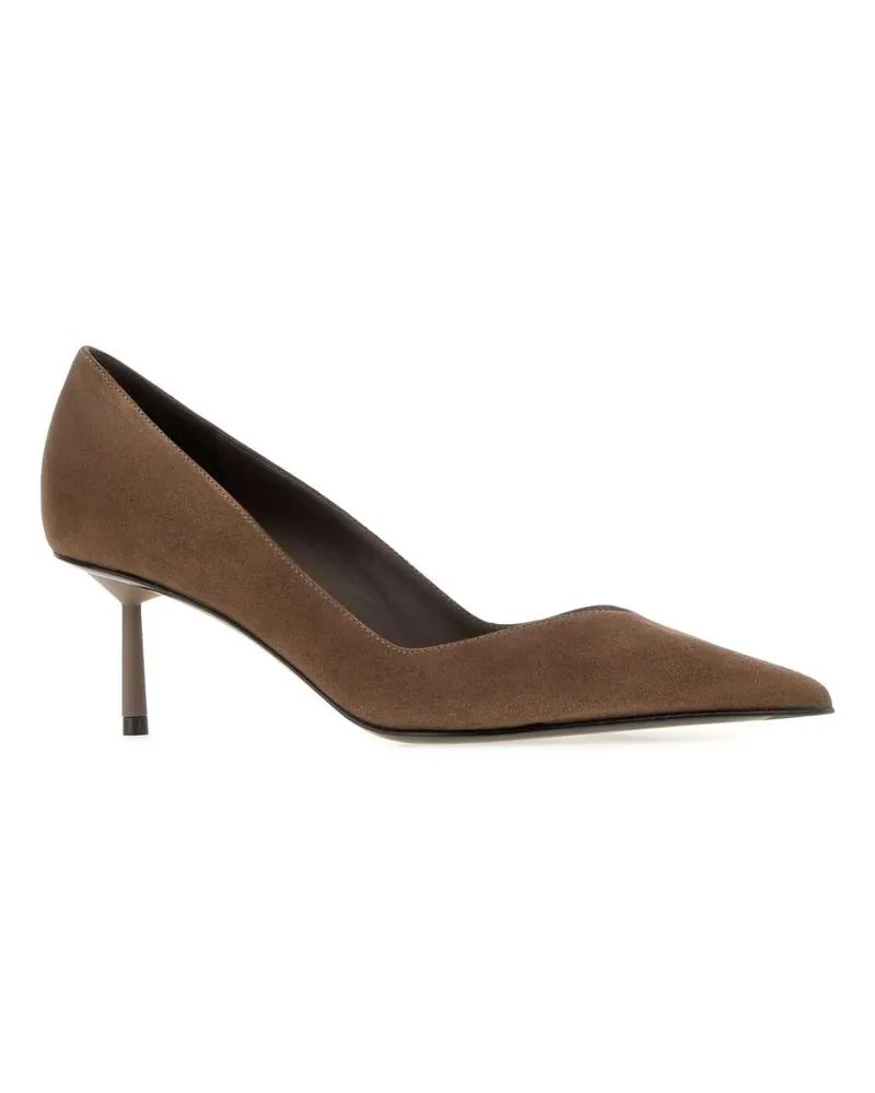 Le Silla Women's Mud Suede Vivienne Pumps Beige Scarpe Con Tacco High Heel Shoes Beige