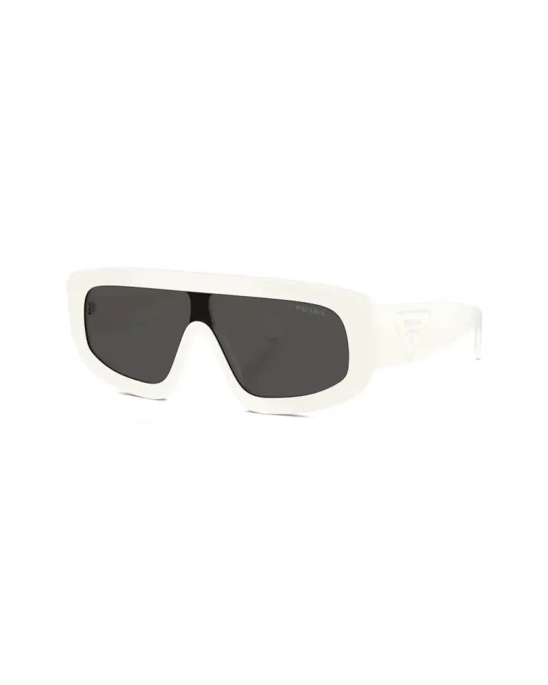 Prada PRD10S17K08Z White Acetate Frame Sunglasses — White White