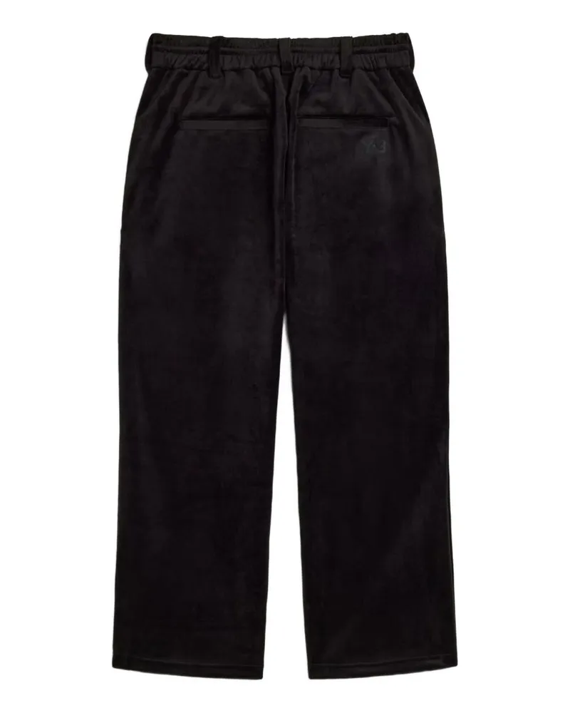 Y-3 Velvet Trousers — Black Black