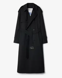 Burberry Langer Trenchcoat Grau