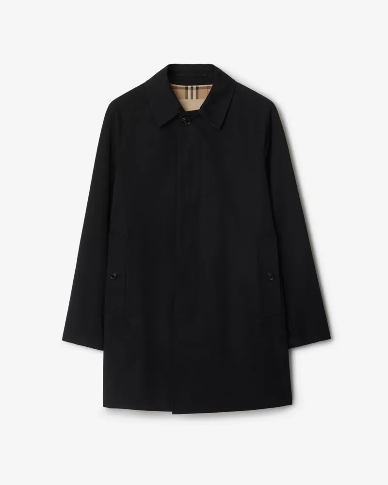 Burberry Kurzer Heritage-Car Coat „Camden Schwarz