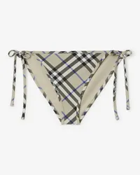 Burberry Bikinihose in Check Lichen