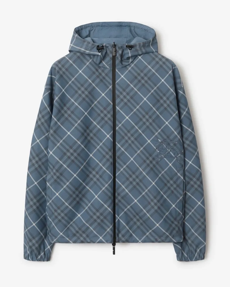 Burberry Wendbare Jacke in Check Pewter