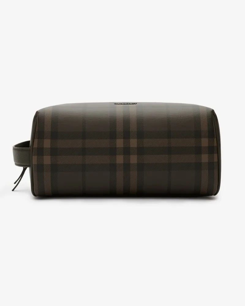 Burberry Reiseetui in Check Dark