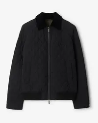 Burberry Nylon-Steppjacke Schwarz