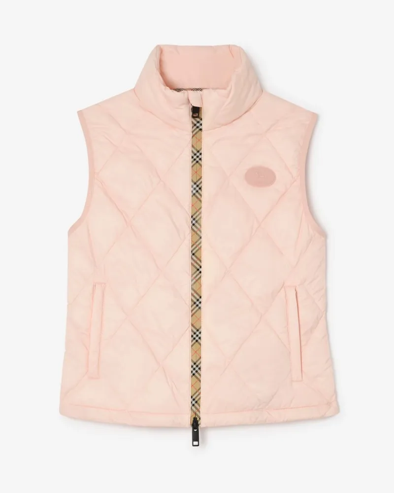 Burberry Packbare Nylonsteppweste „Cheswick“ , Size Compact