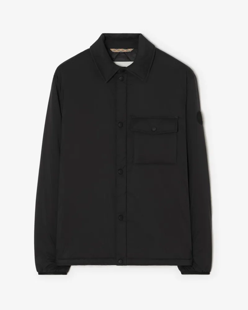 Burberry Hemdjacke „Dalewood“ aus Nylon Black