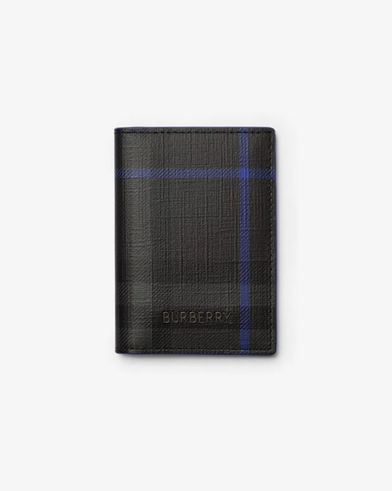 Burberry Faltbares Kartenetui „City“ in Check Iron