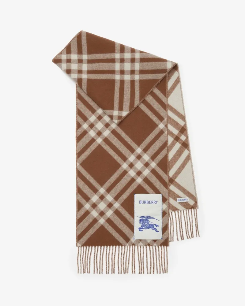 Burberry Kaschmirschal mit Karomuster Finch