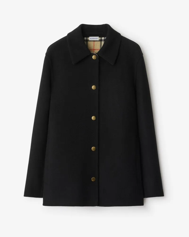Burberry Wolljacke „Lancashire“ , Size Schwarz