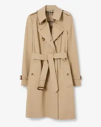 Burberry Mittellanger Heritage-Trenchcoat „Chelsea Honey