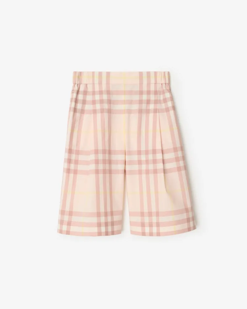 Burberry Baumwollhose in Check Shell