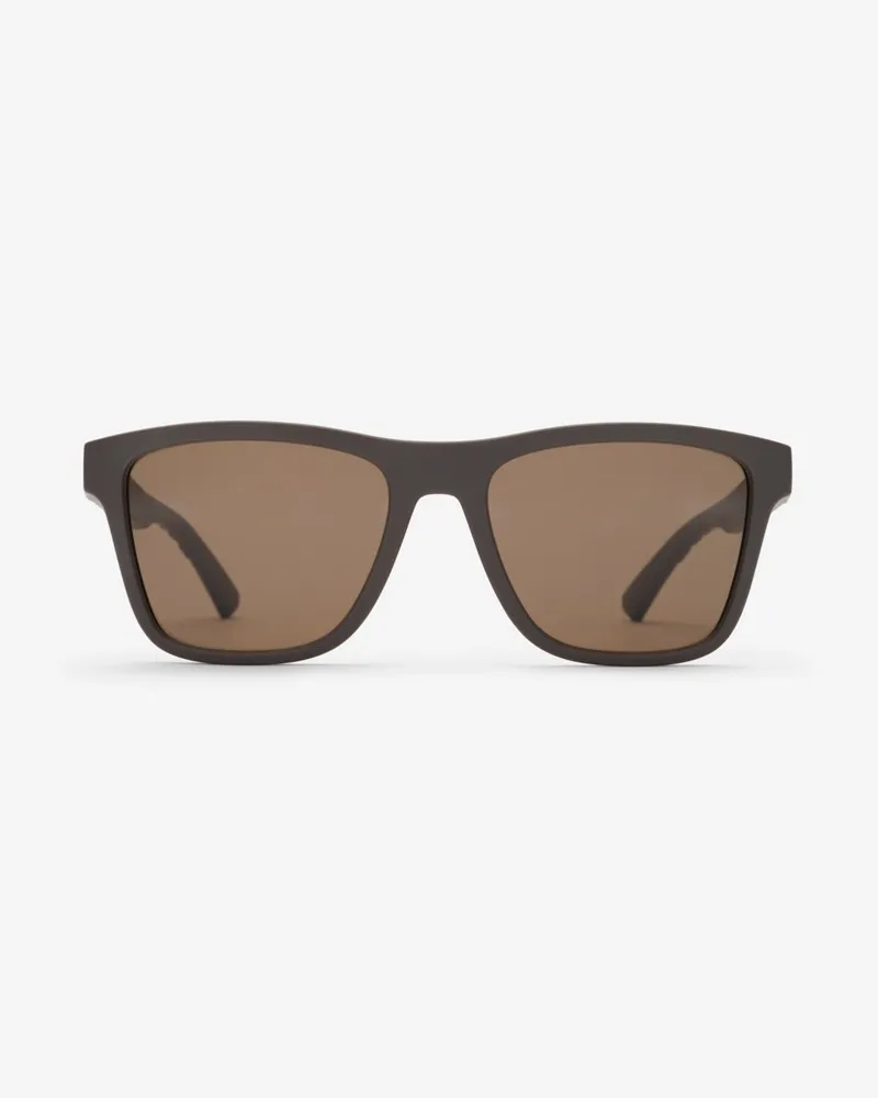 Burberry Strukturierte Sonnenbrille mit eckiger Fassung in Check Brown