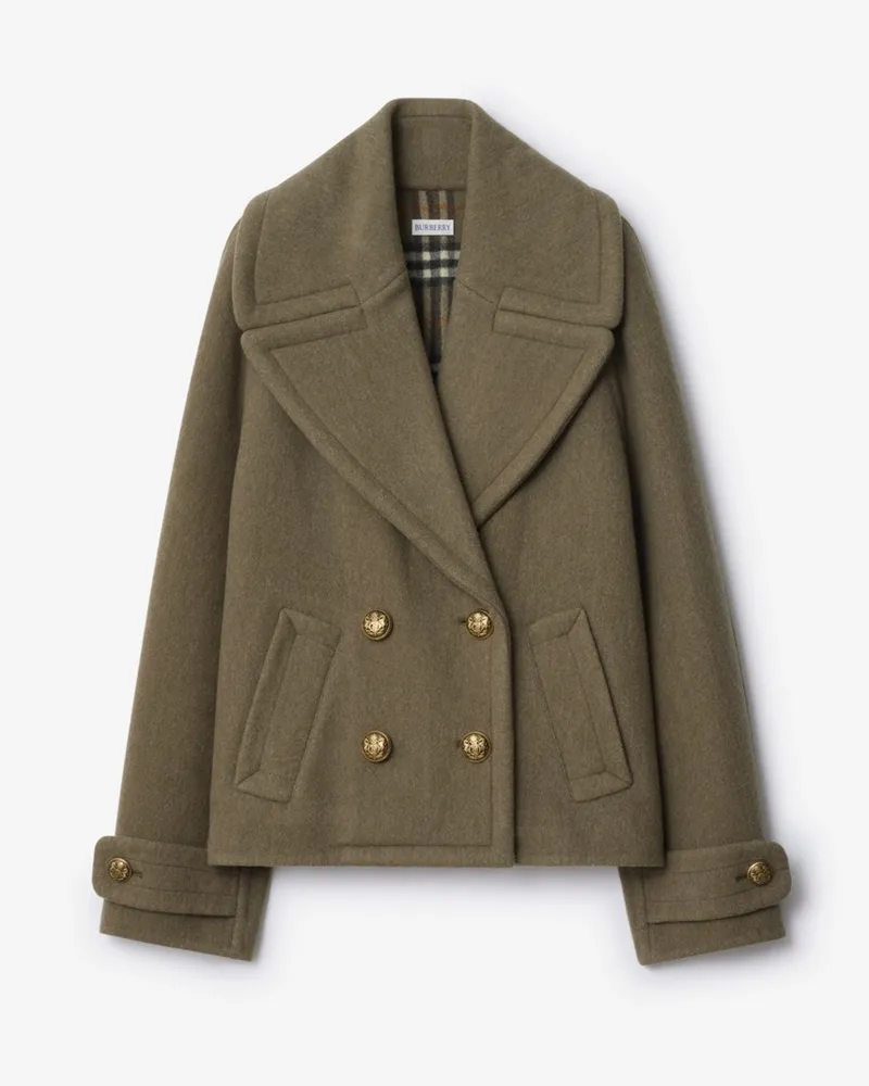 Burberry Wolljacke , Size Glade-grün