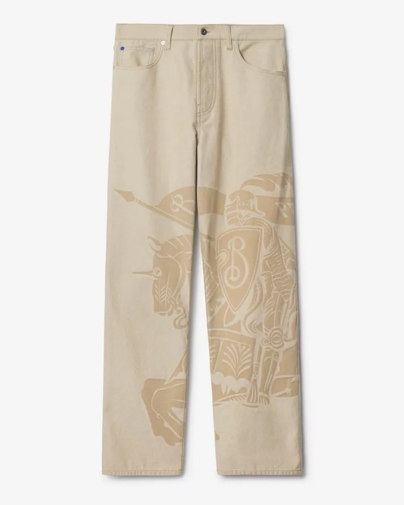 Burberry Klassisch geschnittene Jeans mit EKD-Motiv Rubble