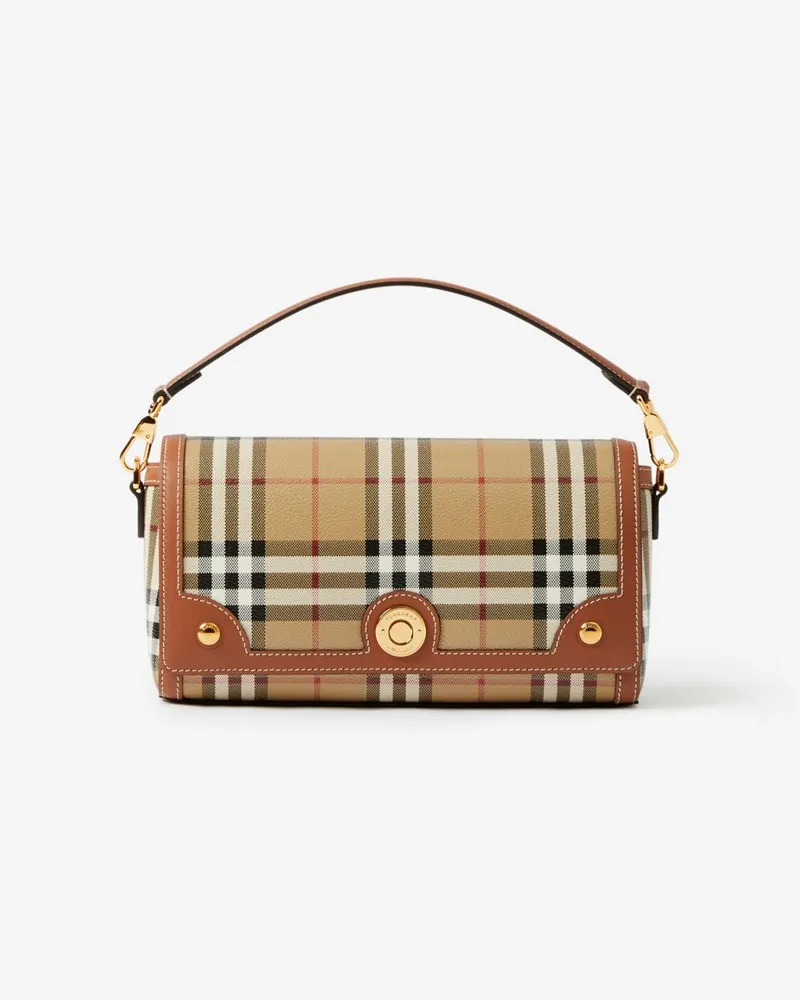 Burberry Tasche „Note“ mit Griff an der Oberseite Baumheidenbraun