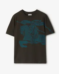 Burberry Baumwoll-T-Shirt mit EKD-Motiv Snug