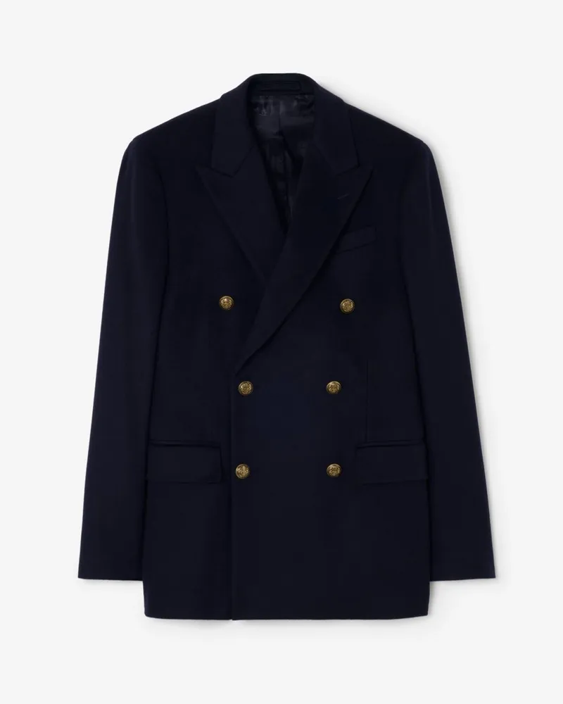 Burberry Kaschmirjackett , Size Marineblau