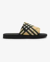 Burberry Slides „Trek“ in Check Grain