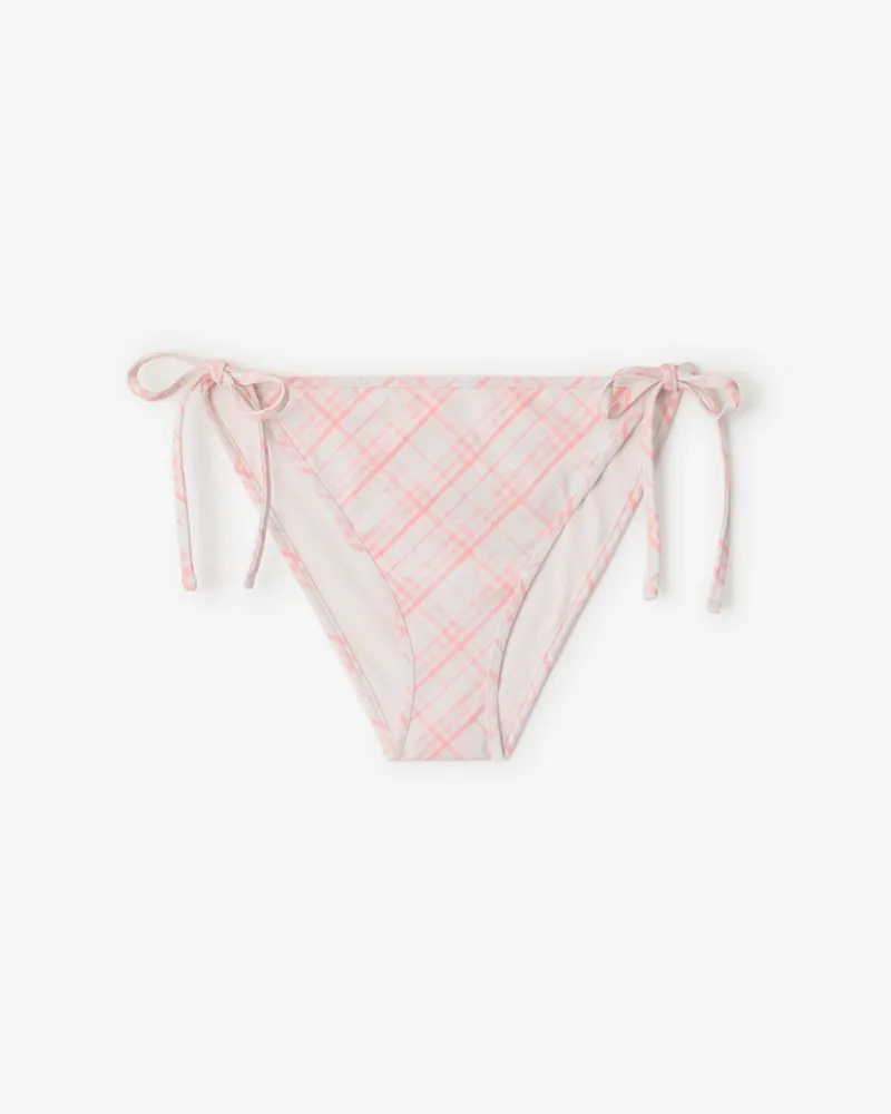 Burberry Bikinihose in Check Altrosa