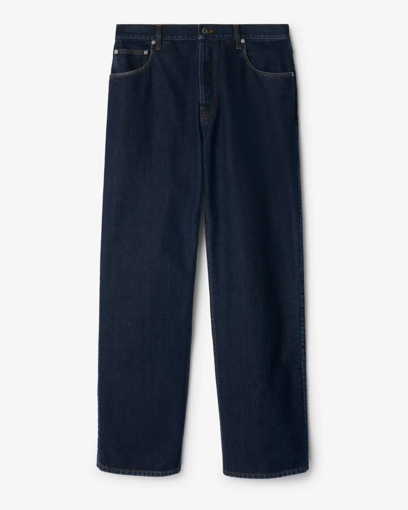 Burberry Klassisch geschnittene Jeans Navy
