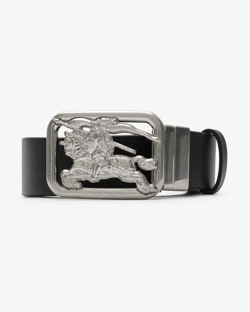 Burberry Wendbarer Ledergürtel „Rider“ , Size Schwarz