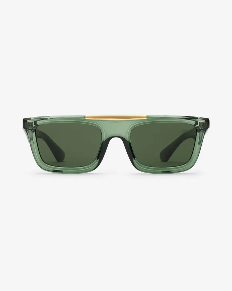 Burberry Rechteckige Sonnenbrille „Classic Khakifarben