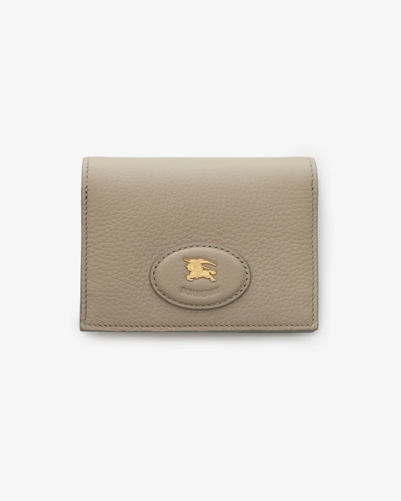 Burberry Bloomsbury Folding Card Case Mushroom