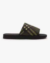 Burberry Slides „Trek“ in Check Heath