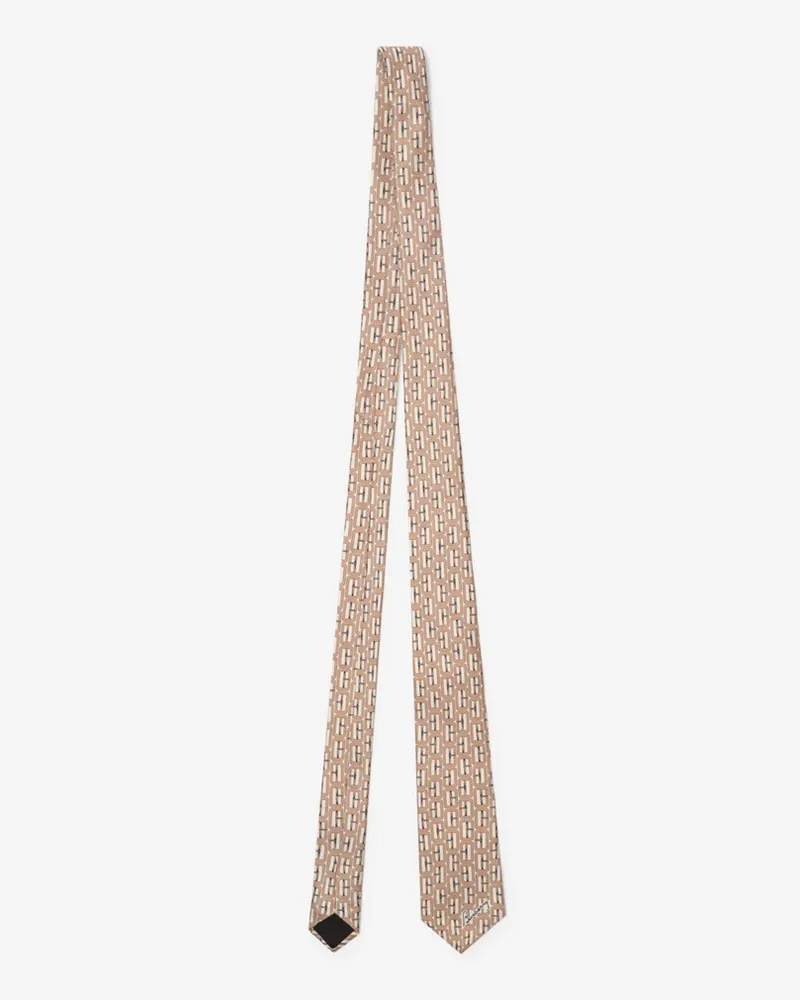 Burberry Seidenkrawatte mit Schnallen-Print Sunset