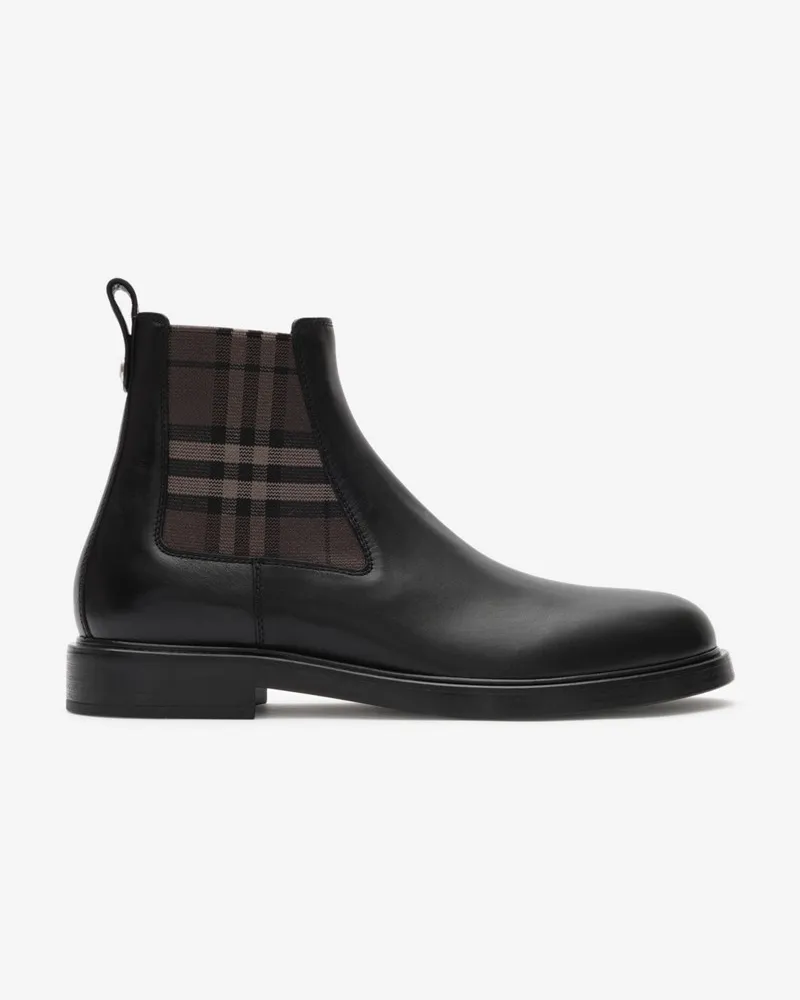 Burberry Lederstiefel „Pembroke“ , Size Schwarz