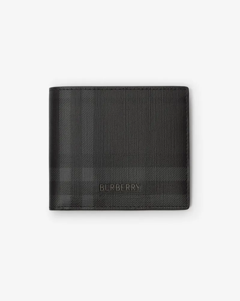 Burberry Faltbrieftasche „City“ mit Münzfach Iron