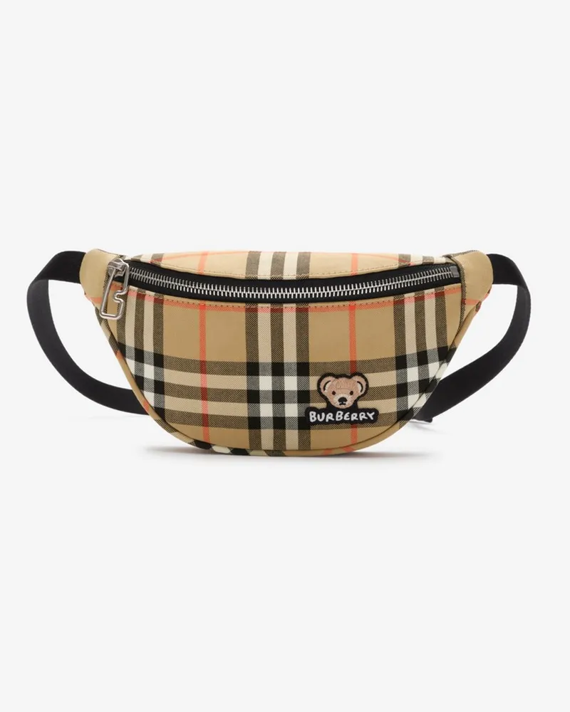 Burberry Bauchtasche in Check Sand-beige