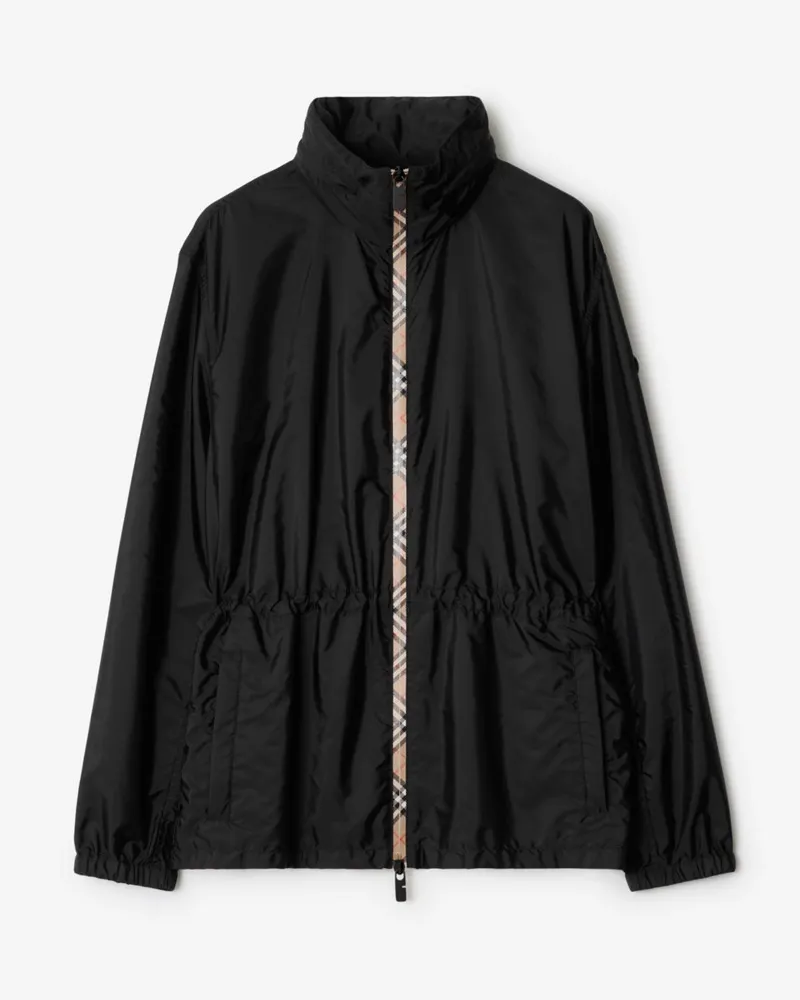 Burberry Kurzer Nylonparka „Blackpool“ , Size Black
