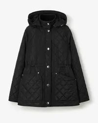 Burberry Nylon-Steppjacke Schwarz