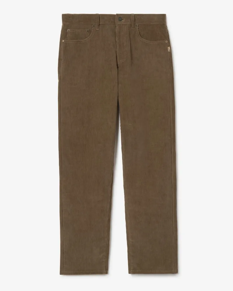 Burberry Cordhose , Size Sepia-braun