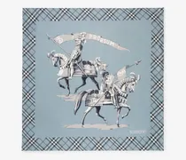 Seidenschal mit Knight-Archivprint