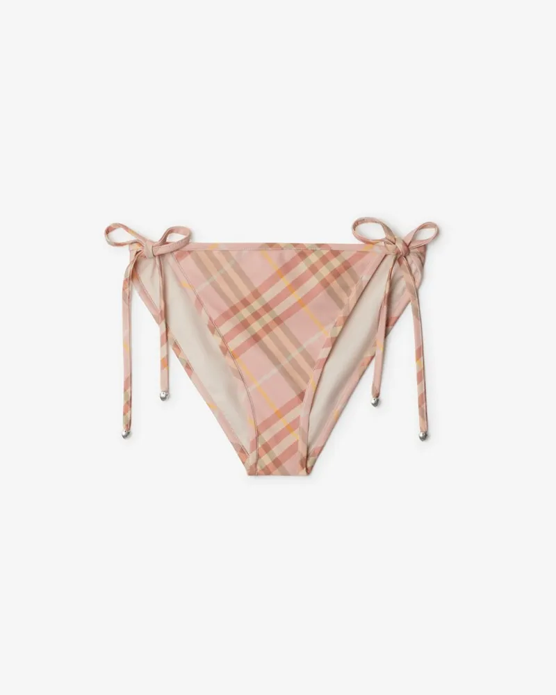 Burberry Bikinihose in Check Teacup