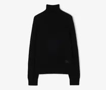 Kaschmirpullover mit hohem Kragen