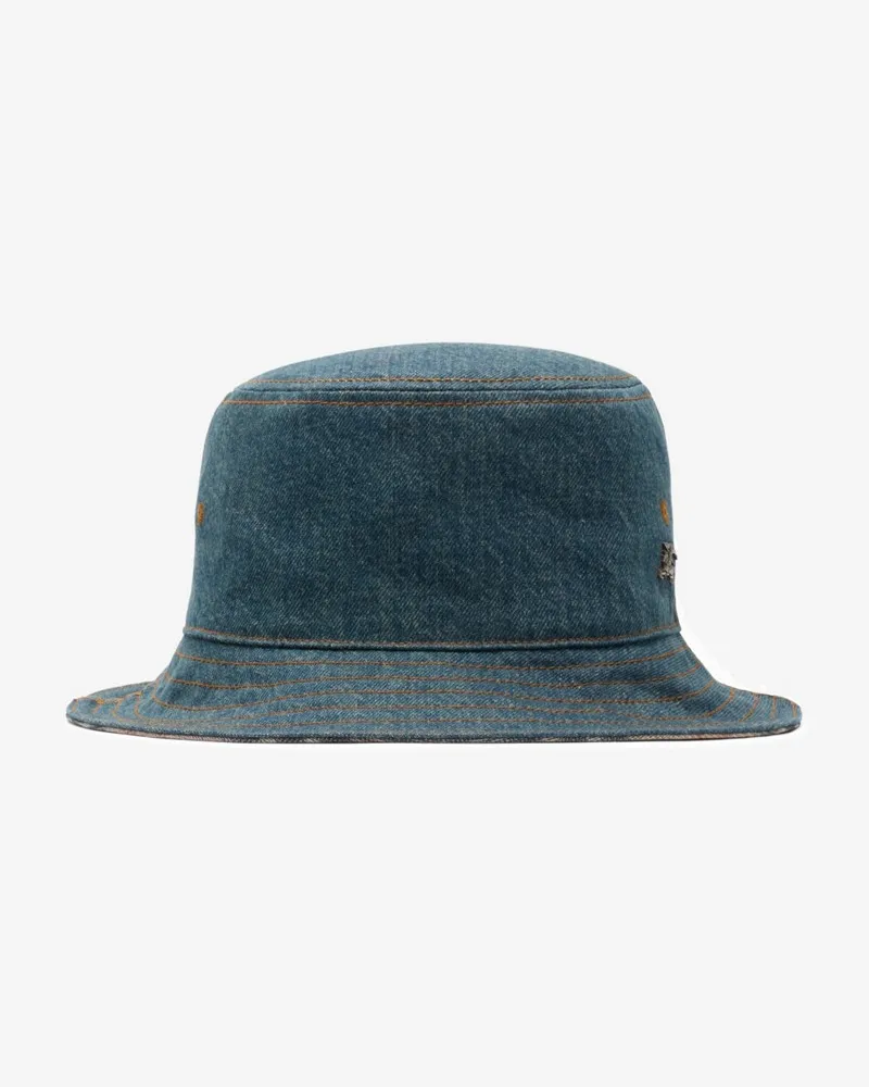 Burberry Denim-Fischerhut , Size Navyblau