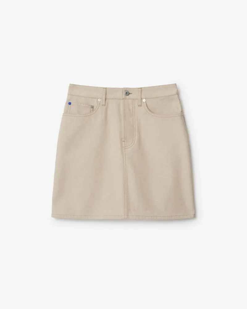 Burberry Denim-Minirock mit EKD-Motiv Rubble