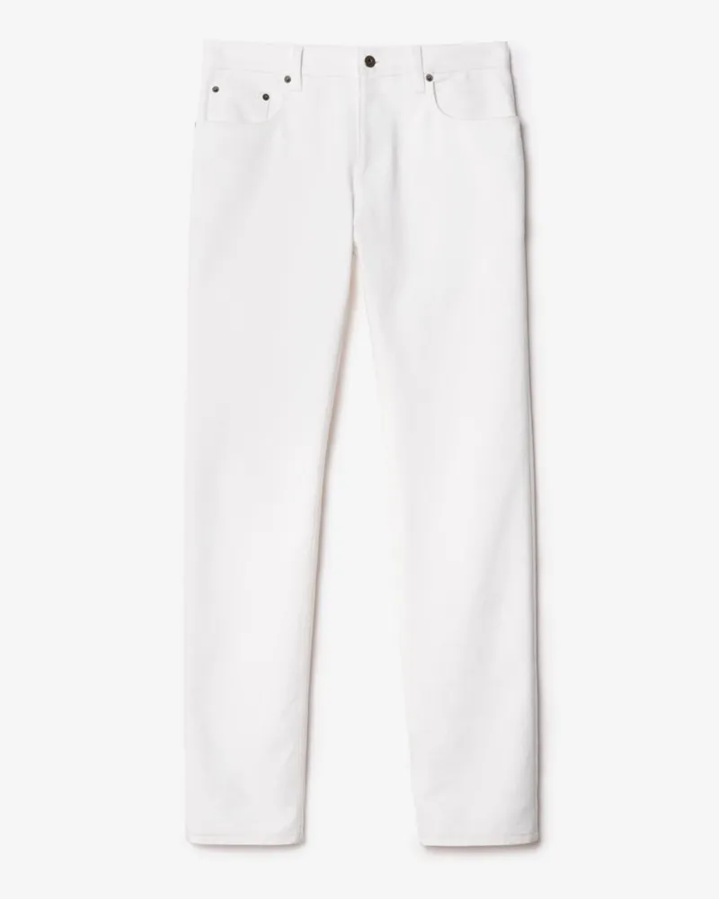 Burberry Schmale Jeans , Size Chalk-weiß